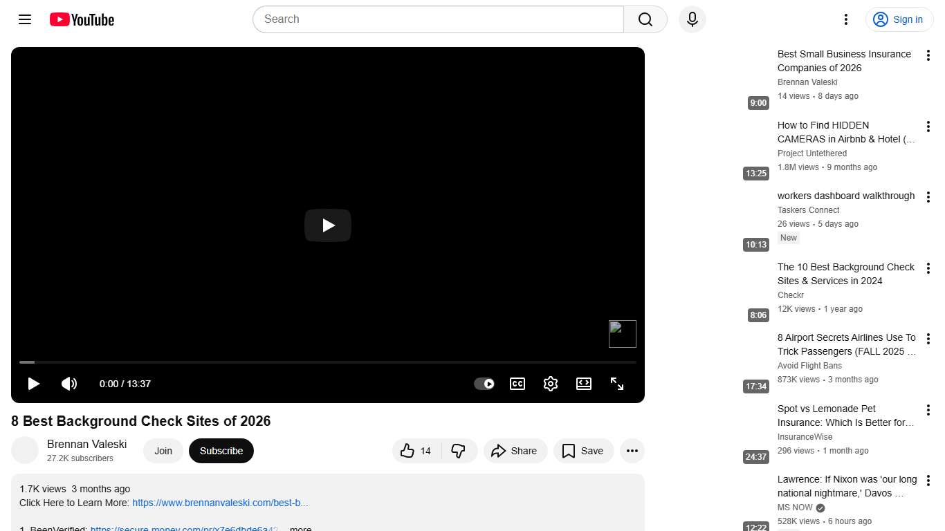 8 Best Background Check Sites of 2026 - YouTube